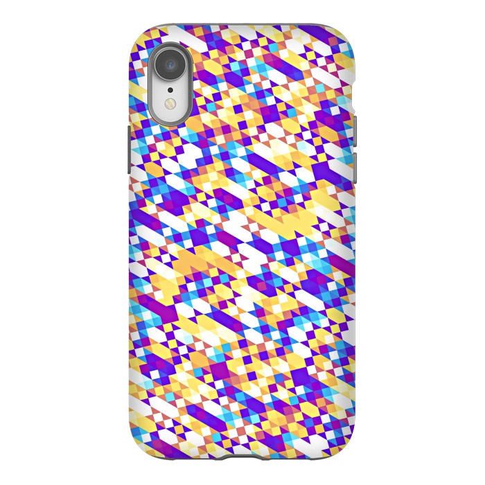 iPhone Xr StrongFit Colorful Pattern IV by Art Design Works