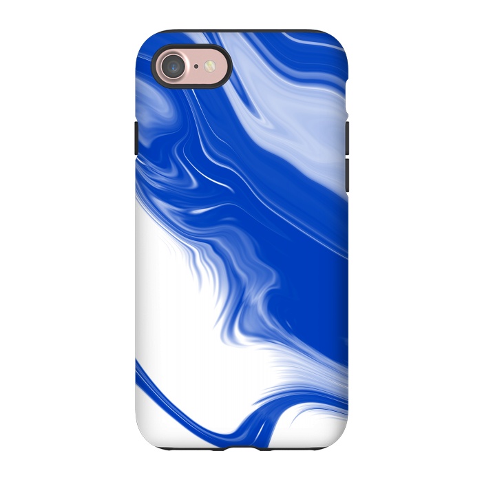 iPhone 7 StrongFit Blue Waves by Ashley Camille