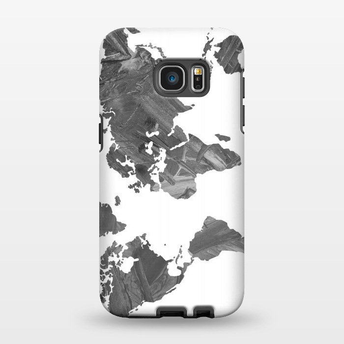 Galaxy S7 EDGE StrongFit MAP-B&W Freedom vibes worldwide by ''CVogiatzi.
