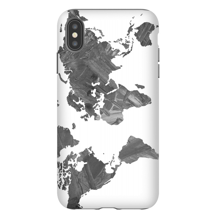 iPhone Xs Max StrongFit MAP-B&W Freedom vibes worldwide by ''CVogiatzi.