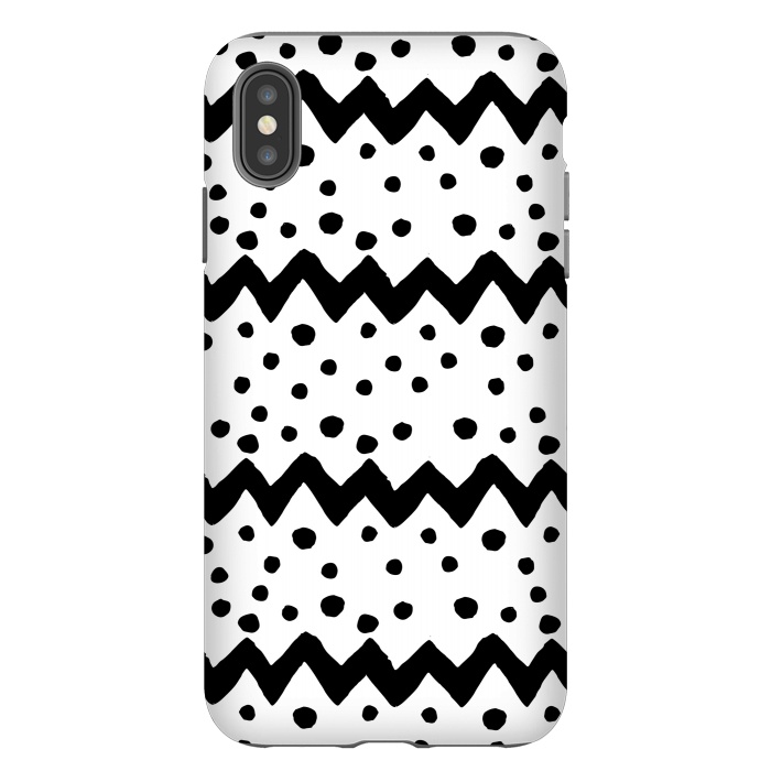 iPhone Xs Max StrongFit Nordic pattern by Laura Nagel