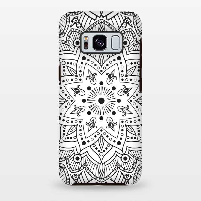Galaxy S8 plus StrongFit Perfection Mandala by Bledi