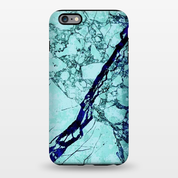 iPhone 6/6s plus StrongFit Turquoise blue marble by Oana 