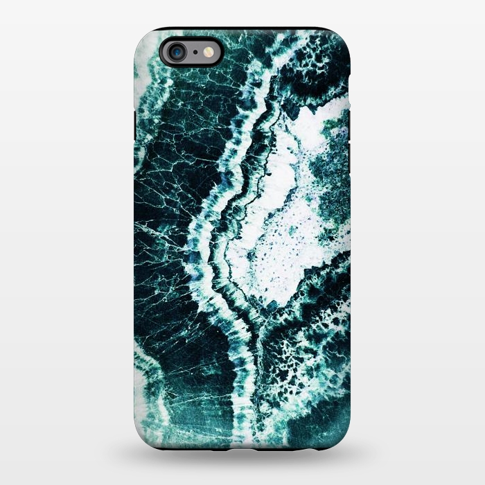 iPhone 6/6s plus StrongFit Emerald green agate marble art by Oana 