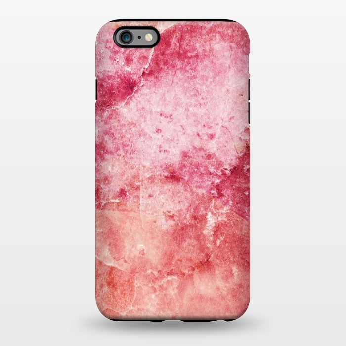 iPhone 6/6s plus StrongFit Pink peach marble art by Oana 