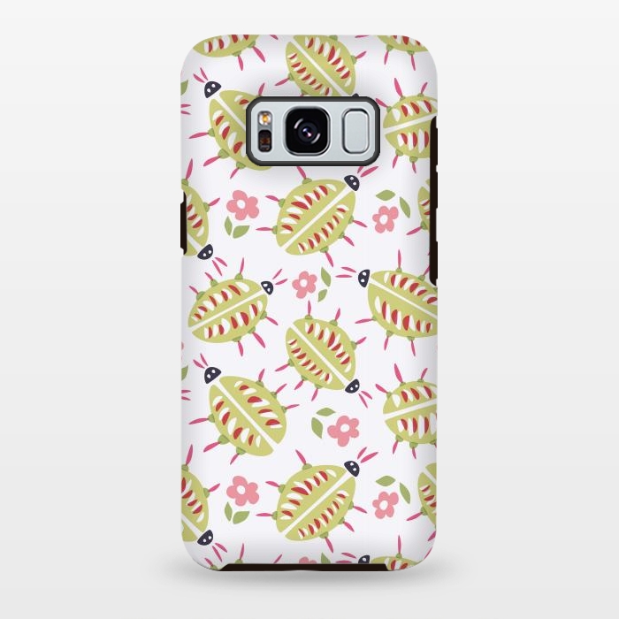 Galaxy S8 plus StrongFit Funny Bugs With Wooden Legs by Boriana Giormova