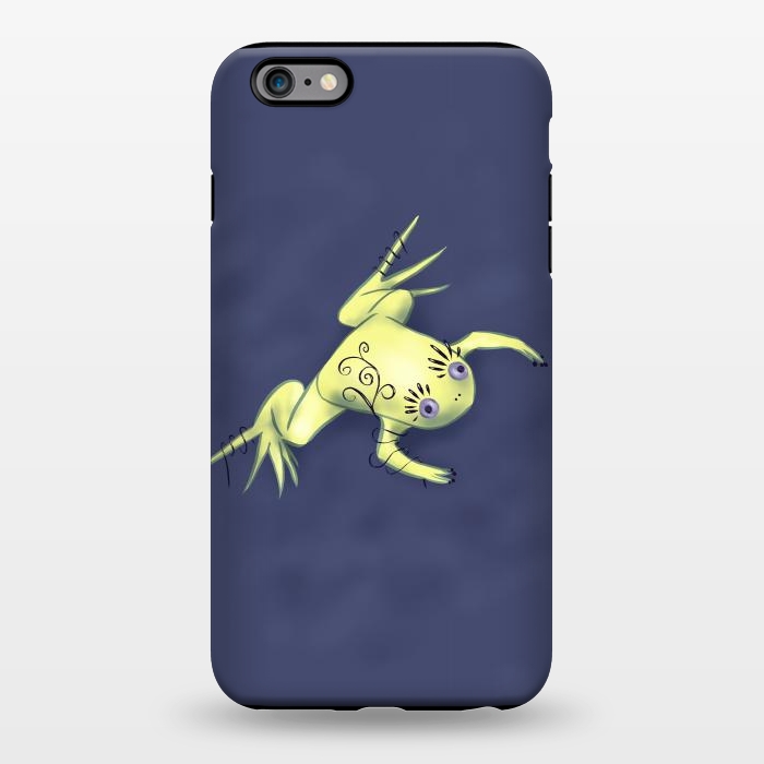 iPhone 6/6s plus StrongFit Weird Frog With Funny Eyelashes Digital Art by Boriana Giormova