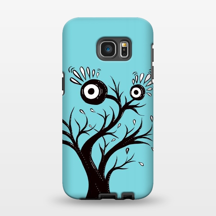 Galaxy S7 EDGE StrongFit Tree Monster Weird Ink Drawing by Boriana Giormova