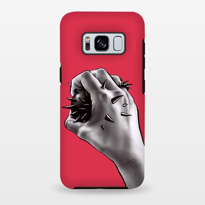 Galaxy S8 plus StrongFit Gothic horror art - stabbed hand  by Boriana Giormova