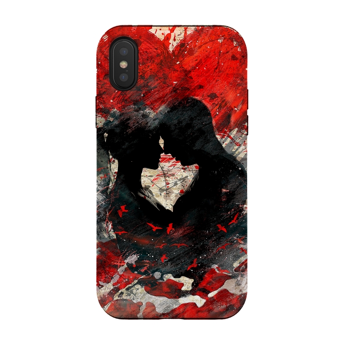 iPhone Xs / X StrongFit Artistic - Forever together by Art Design Works