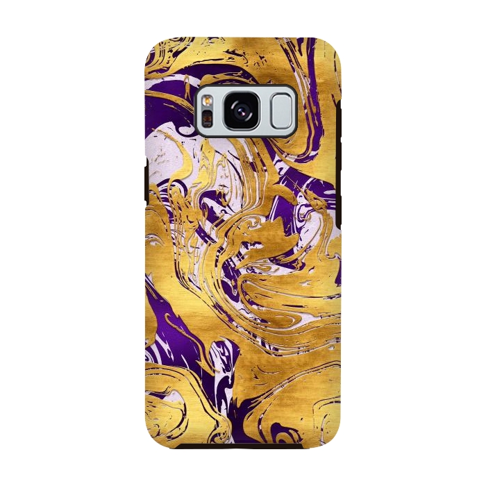 Galaxy S8 StrongFit Abstract Marble Design by Art Design Works
