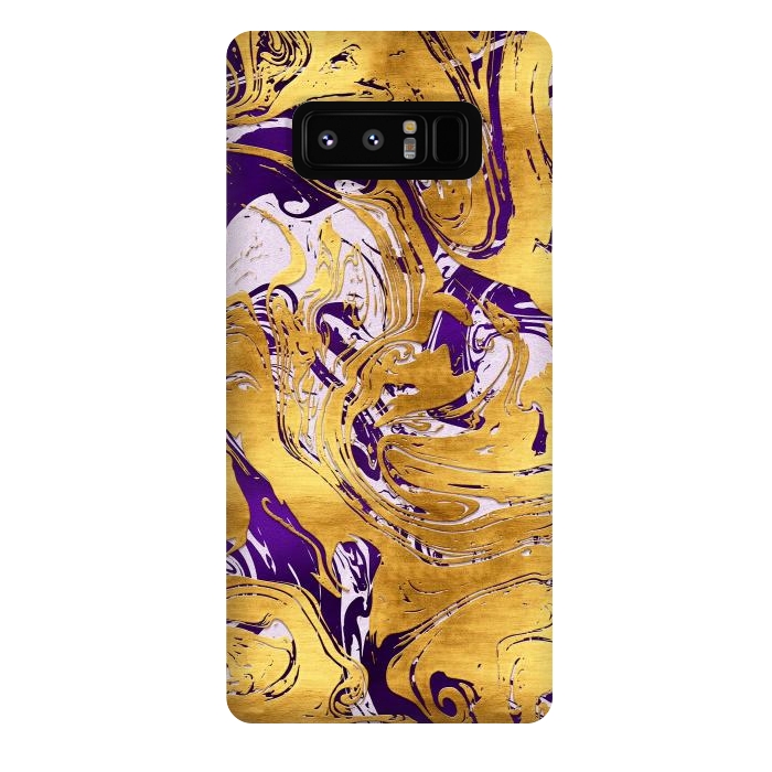 Galaxy Note 8 StrongFit Abstract Marble Design by Art Design Works