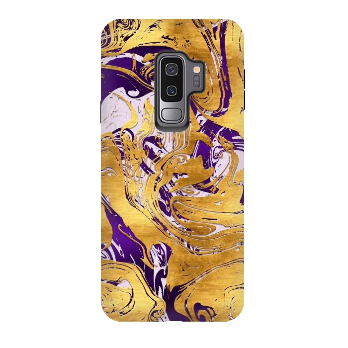 Galaxy S9 plus StrongFit Abstract Marble Design by Art Design Works
