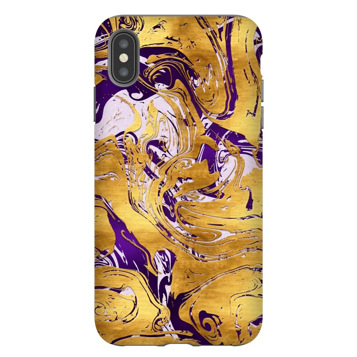 iPhone Xs Max StrongFit Abstract Marble Design by Art Design Works
