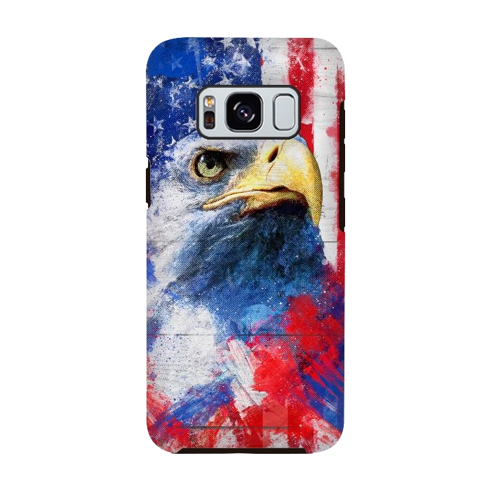 Galaxy S8 StrongFit Artistic XLIII - American Pride by Art Design Works