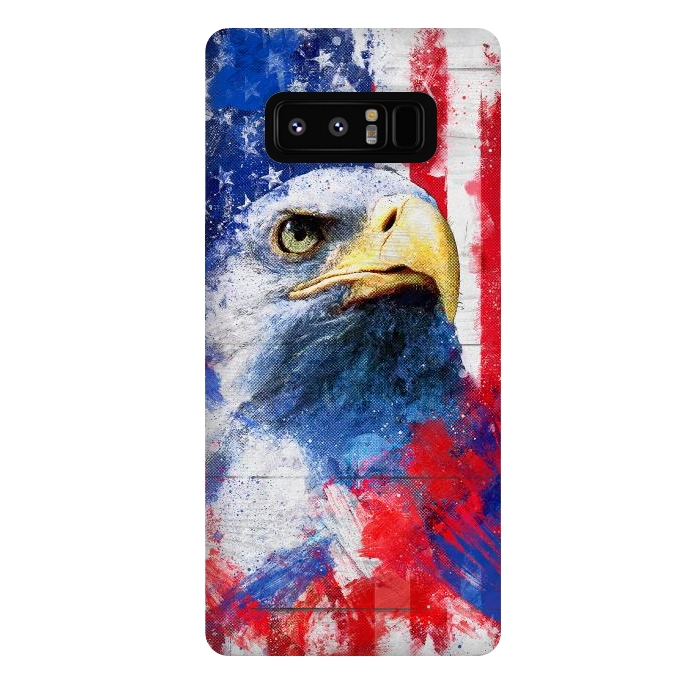 Galaxy Note 8 StrongFit Artistic XLIII - American Pride by Art Design Works
