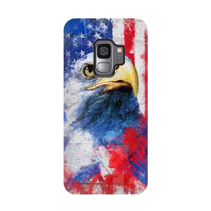 Galaxy S9 StrongFit Artistic XLIII - American Pride by Art Design Works