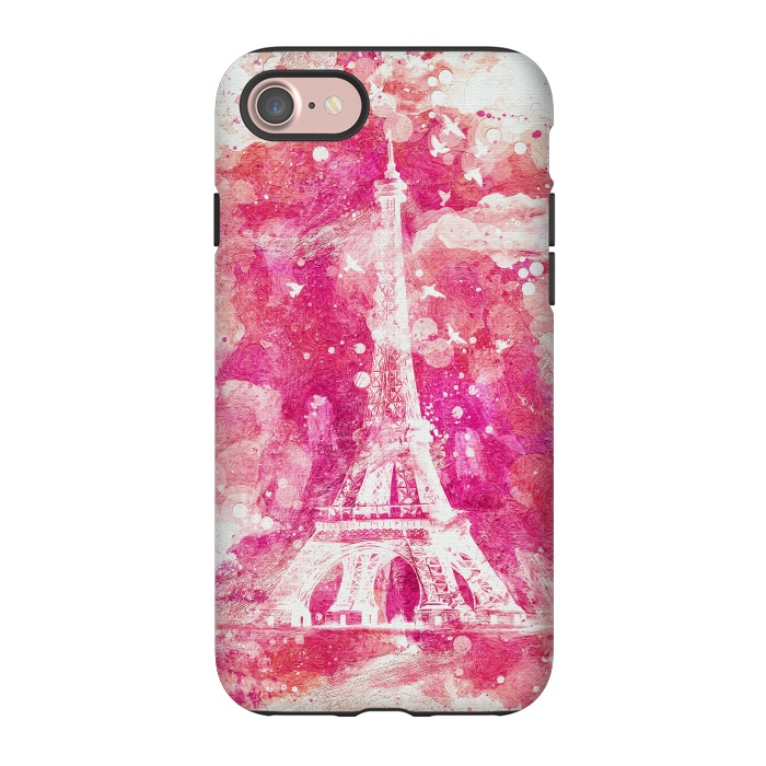 iPhone 7 StrongFit Artistic XLIV - Eiffel Tower Paris by Art Design Works