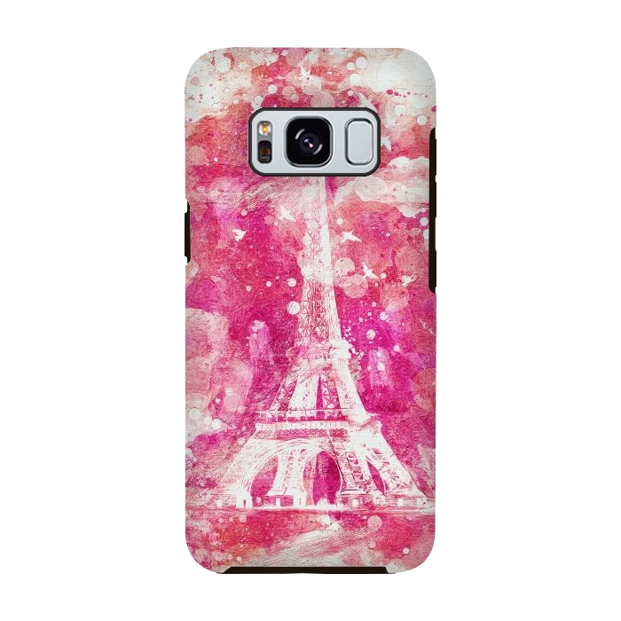 Galaxy S8 StrongFit Artistic XLIV - Eiffel Tower Paris by Art Design Works