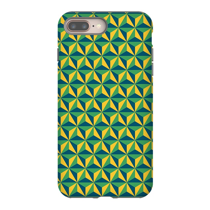 iPhone 7 plus StrongFit Geometric Pattern IV by Art Design Works
