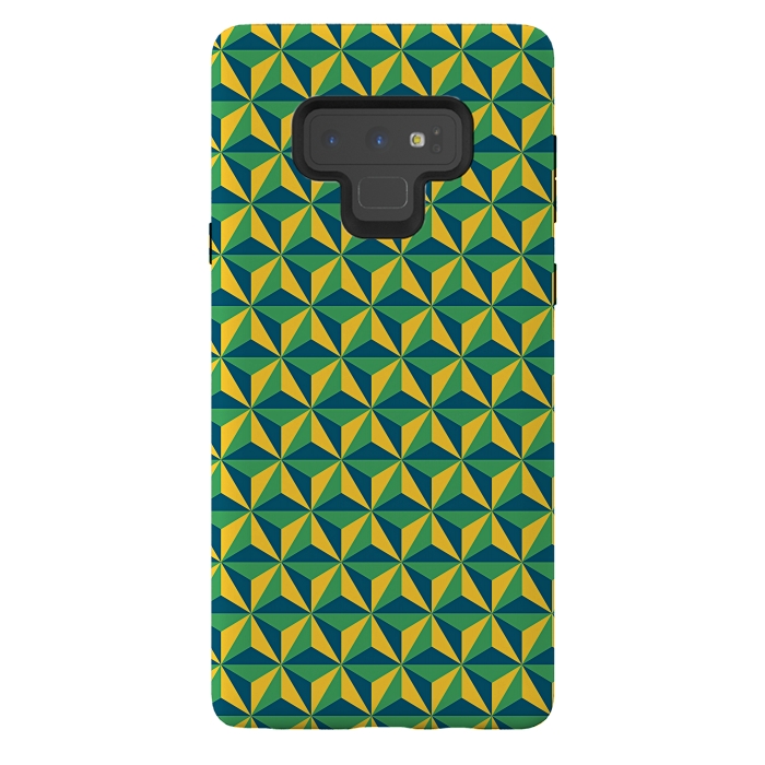 Galaxy Note 9 StrongFit Geometric Pattern IV by Art Design Works