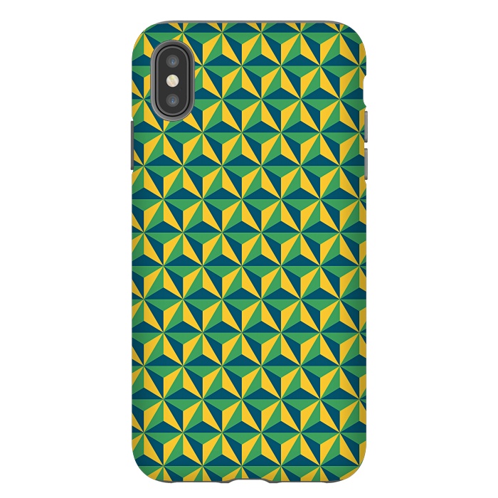 iPhone Xs Max StrongFit Geometric Pattern IV by Art Design Works
