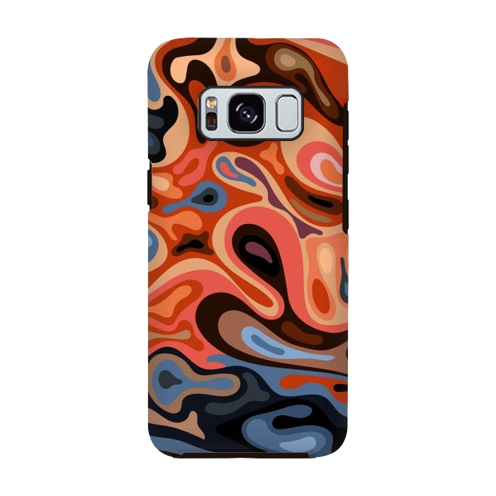 Galaxy S8 StrongFit Liquid surface by Bledi