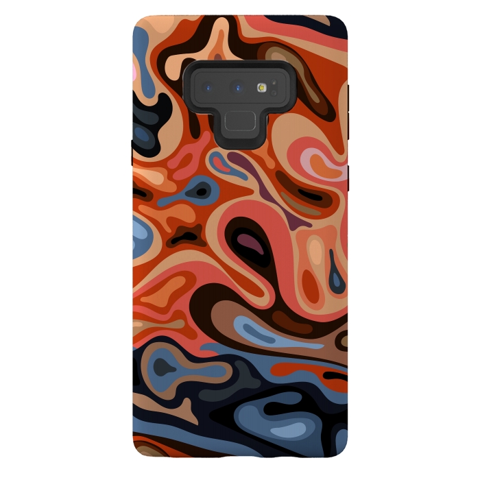 Galaxy Note 9 StrongFit Liquid surface by Bledi