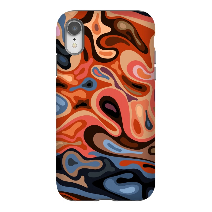 iPhone Xr StrongFit Liquid surface by Bledi