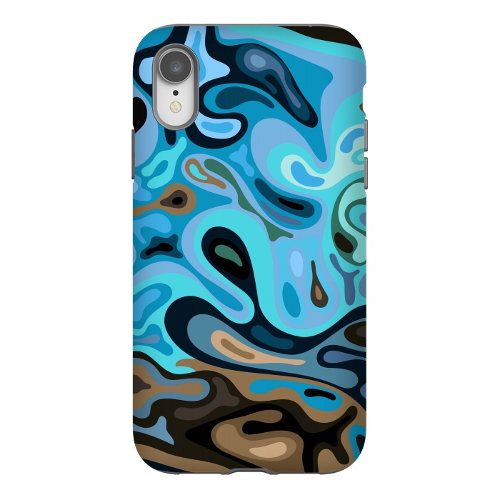 iPhone Xr StrongFit Liquid surface 2 by Bledi