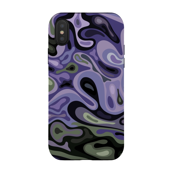 iPhone Xs / X StrongFit Liquid surface 3 by Bledi
