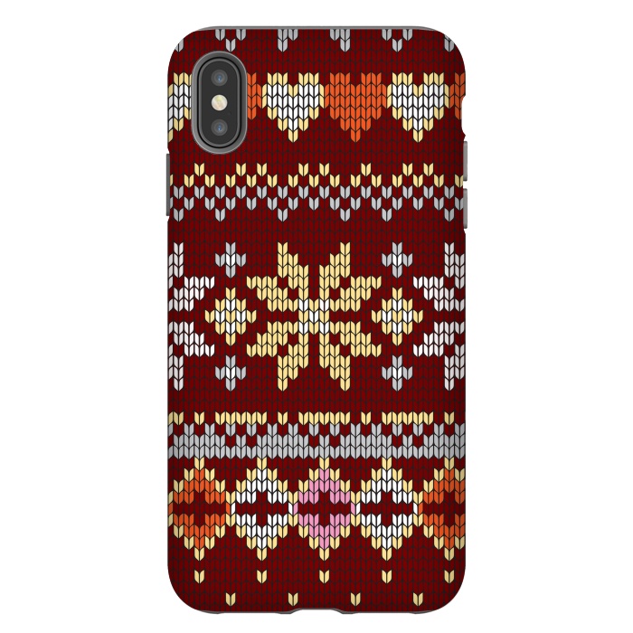iPhone Xs Max StrongFit Simple Motifs Pattern 2 by Bledi