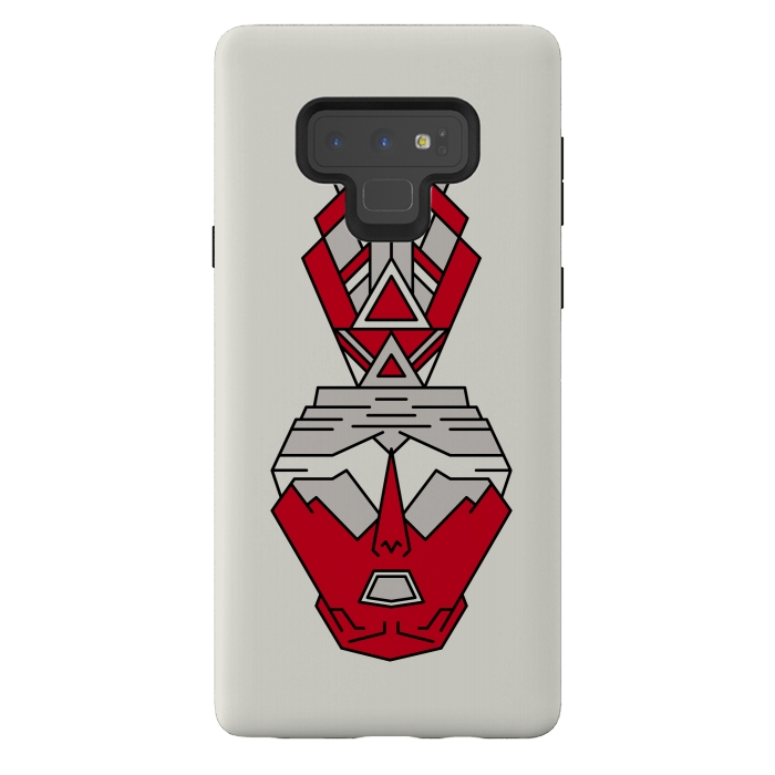 Galaxy Note 9 StrongFit aztec human tribal by TMSarts