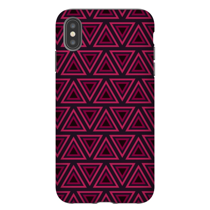 iPhone Xs Max StrongFit tribal triangle by TMSarts