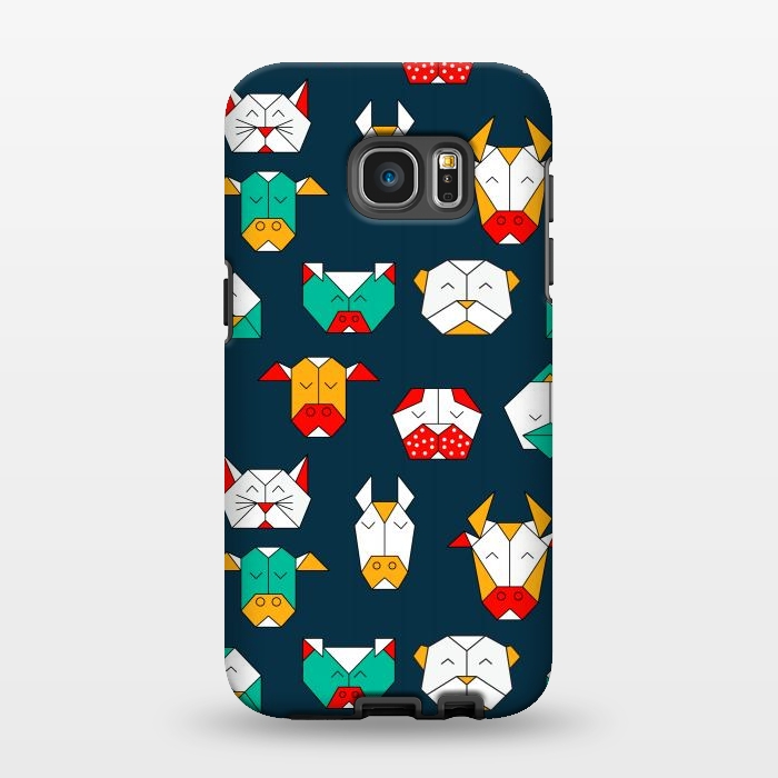 Galaxy S7 EDGE StrongFit jungle animals by TMSarts