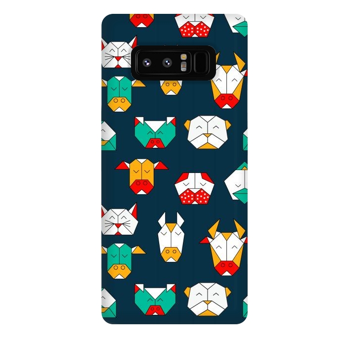 Galaxy Note 8 StrongFit jungle animals by TMSarts