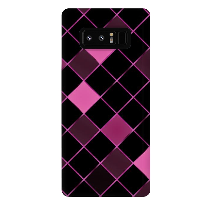 Galaxy Note 8 StrongFit Mosaic on glass 3 by Bledi