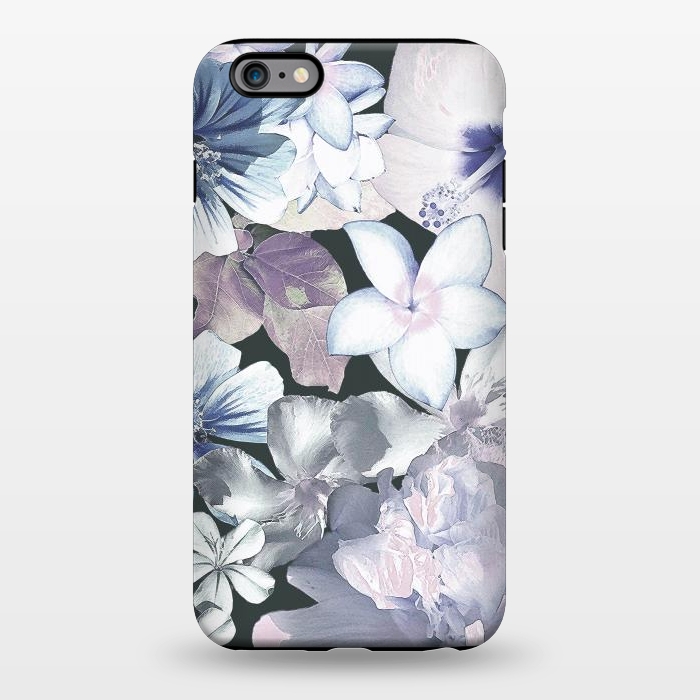 iPhone 6/6s plus StrongFit Dark flowers by Susanna Nousiainen