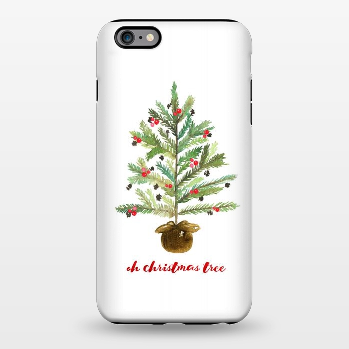 iPhone 6/6s plus StrongFit Oh Christmas Tree by Noonday Design