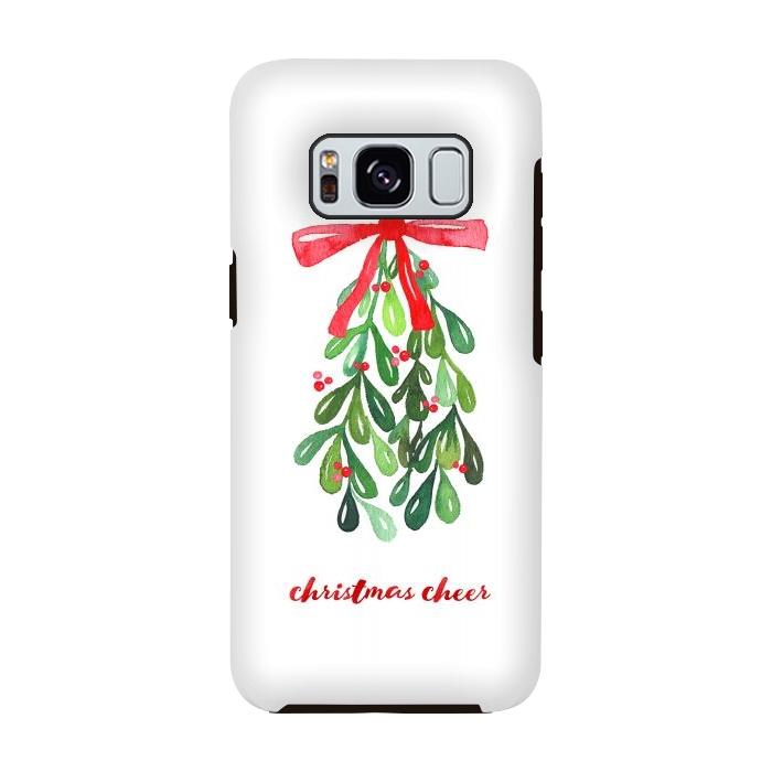Galaxy S8 StrongFit Christmas Cheer by Noonday Design