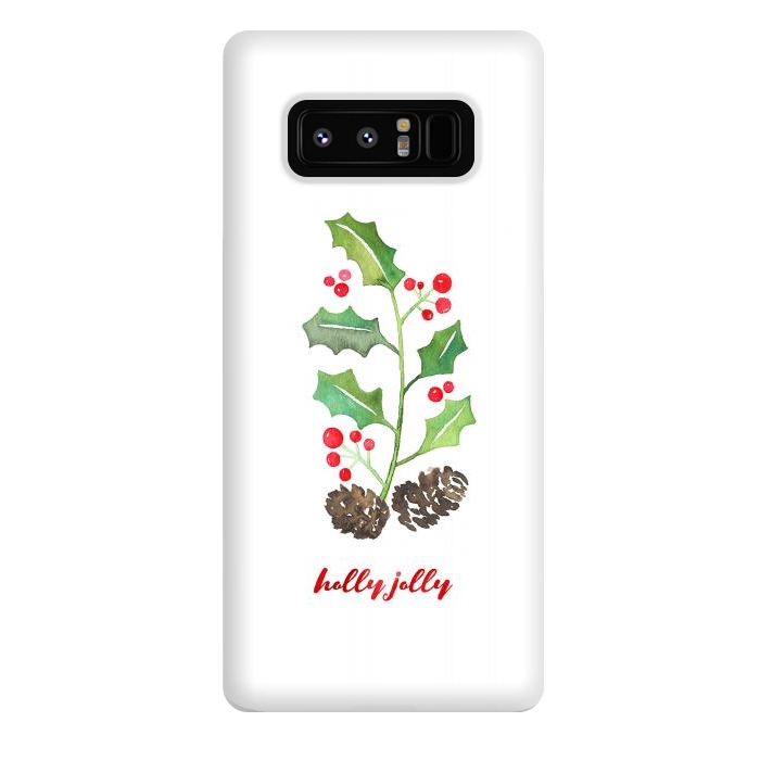 Galaxy Note 8 StrongFit Holly Jolly by Noonday Design