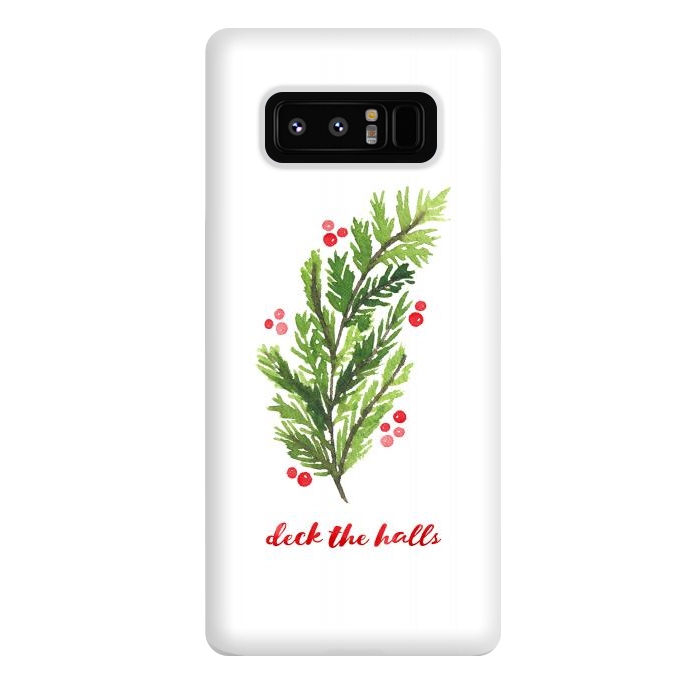 Galaxy Note 8 StrongFit Deck the Halls by Noonday Design