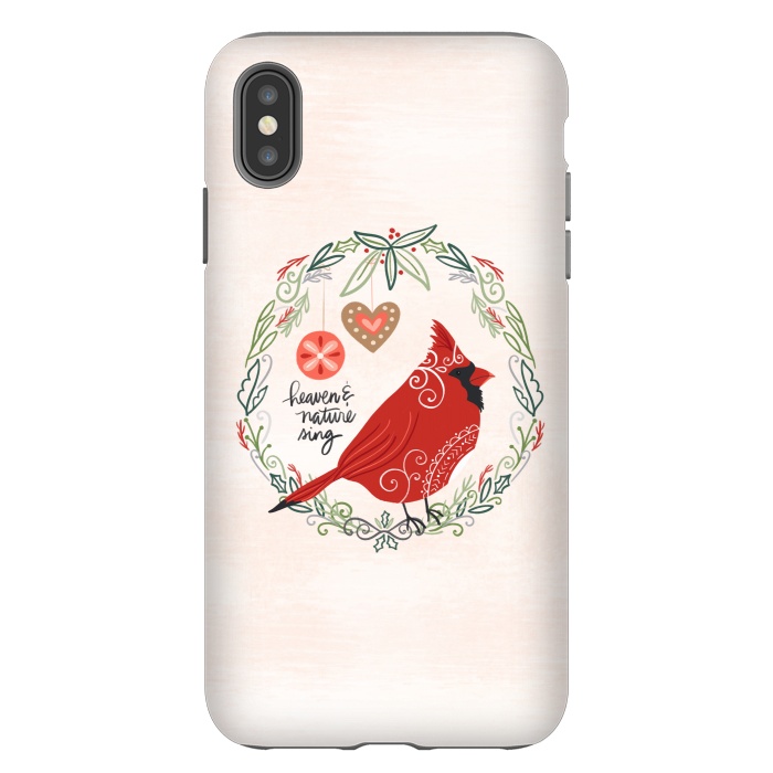 iPhone Xs Max StrongFit Heaven and Nature Sing by Noonday Design