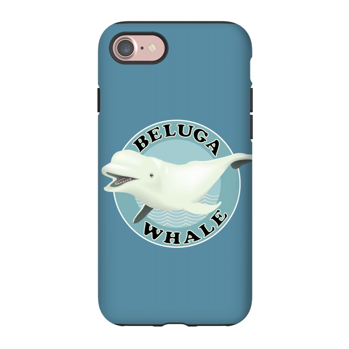 iPhone 7 StrongFit Beluga Whale by Mangulica