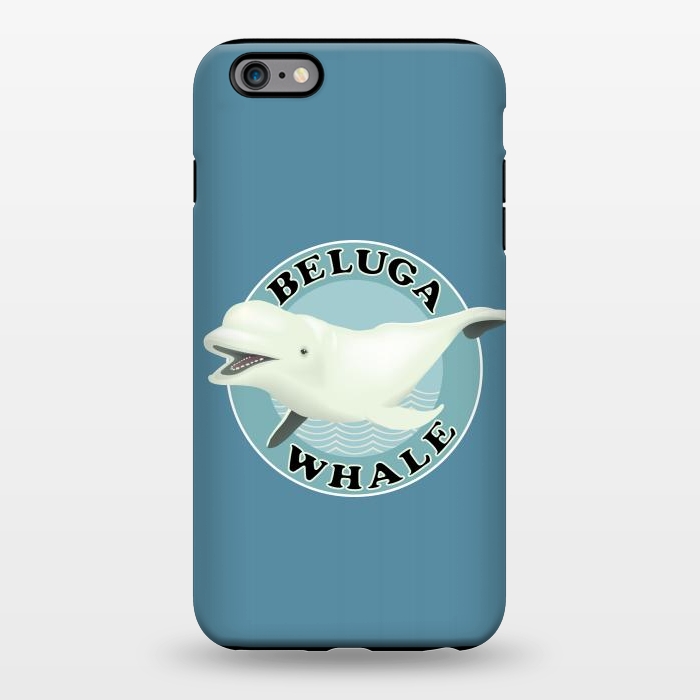 iPhone 6/6s plus StrongFit Beluga Whale by Mangulica
