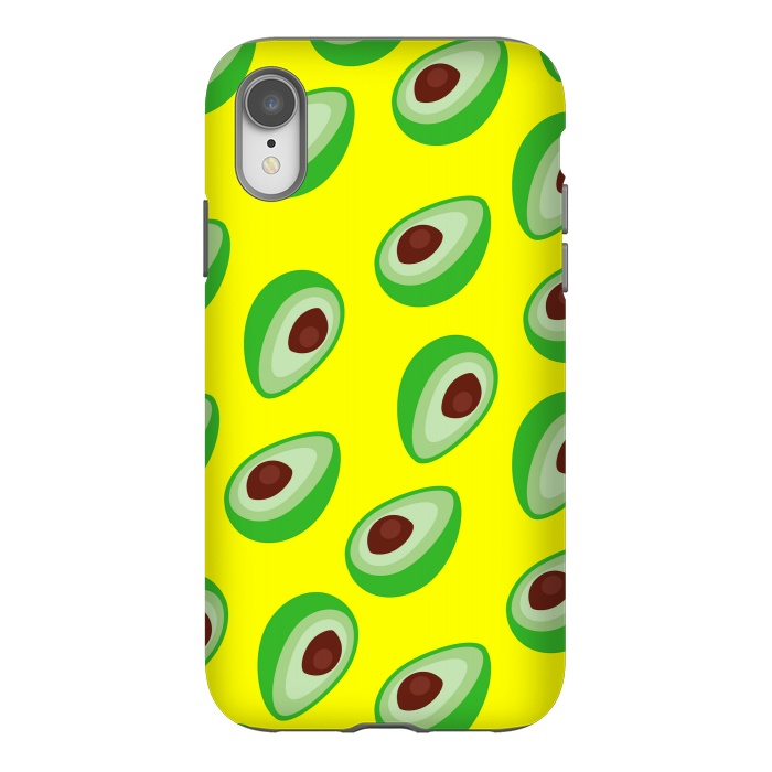 iPhone Xr StrongFit AVOCADO LOVE by MALLIKA