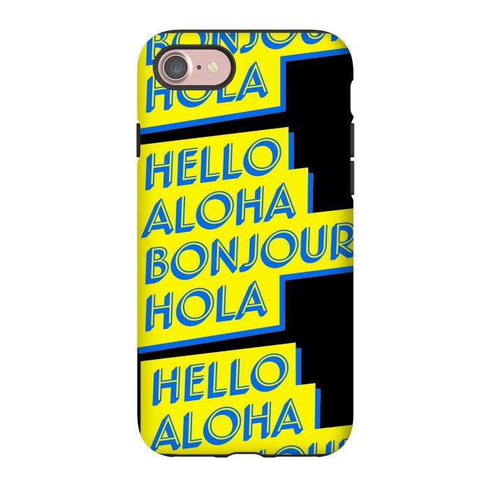 iPhone 7 StrongFit hello aloha by MALLIKA