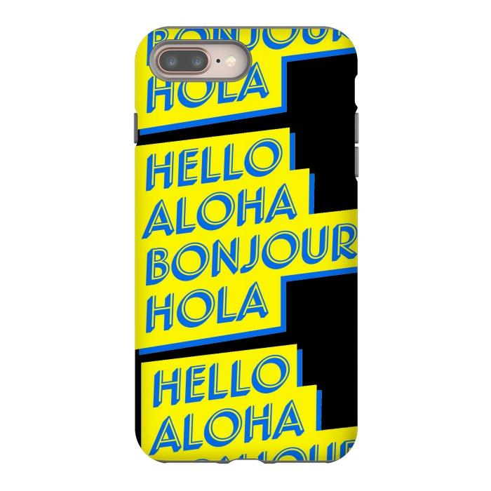 iPhone 7 plus StrongFit hello aloha by MALLIKA