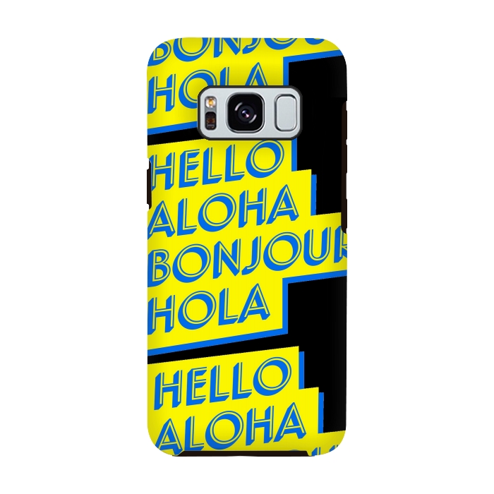 Galaxy S8 StrongFit hello aloha by MALLIKA
