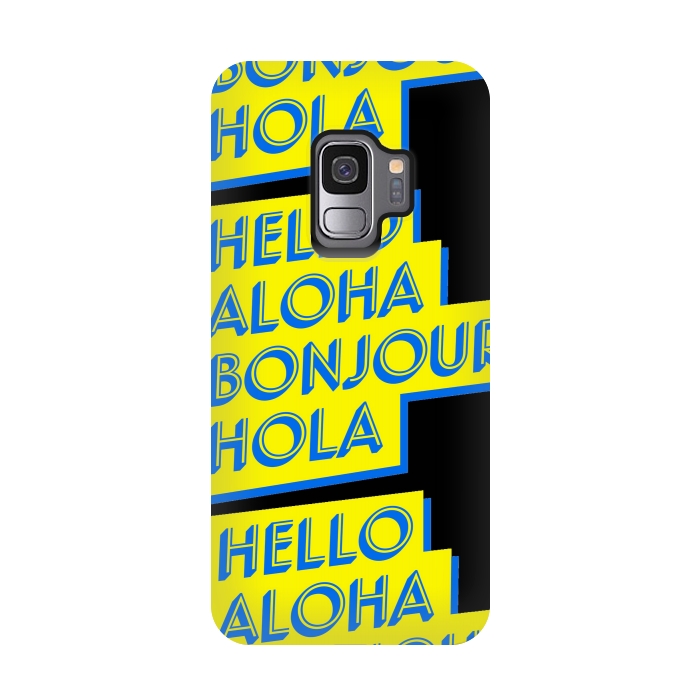 Galaxy S9 StrongFit hello aloha by MALLIKA